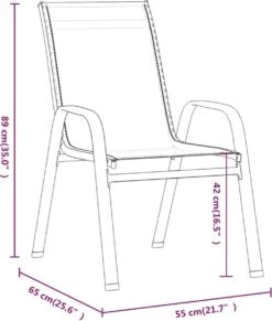 VidaXL 5-delige Tuinset Grijs En Zwart -Buitentuin Winkel 1020x1200