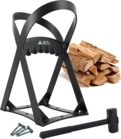 Lighted Lifestyle™| Houtklover Voor Aanmaakhout Incl. Kloofhamer - Houtsplijter - Houtkliever - Snel Haardhout - Gietijzer - Incl. Schroeven -Buitentuin Winkel 1040x1200 3