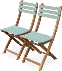 Alice's Garden Bistroset Barcelona - 2 Zitplaatsen - Acacia - Groengrijs -Buitentuin Winkel 1041x1200 4