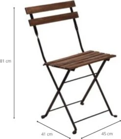 Wooners® Bistroset - Tuintafel Met Twee Stoelen - Metaal En Hout - Zwart 10 Wooners® Bistroset - Tuintafel Met Twee Stoelen - Metaal En Hout - Zwart -Buitentuin Winkel 1046x1200 2