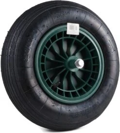 Kruiwagen Wiel 4.00 - 8 Luchtband Lijnprofiel - Asdiameter 20mm -Buitentuin Winkel 1080x1200 3