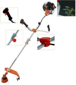 TIMBERPRO - Bosmaaier 2-in-1 - Benzine - Draad En Mes - 52 Cm³ - 3,0 PK. -Buitentuin Winkel 1087x1200 2