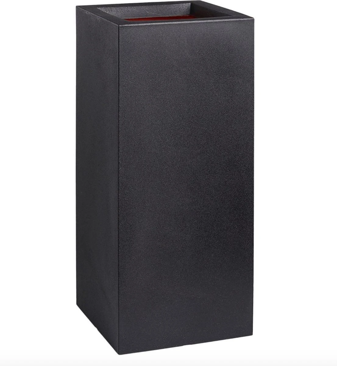 Capi Europe - Bloempot Rechthoek Smooth NL - 36x36x79 - Zwart - Voor Binnen En Buiten - KBL952 11 Capi Europe - Bloempot Rechthoek Smooth NL - 36x36x79 - Zwart - Voor Binnen En Buiten - KBL952 - Afbeelding 9