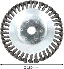 Universele Onkruidborstel Per 5 - 15CM - Max. Toerental 10.000 P/m - Onkruid Verwijderen - Onkruidverwijderaar - Tuingereedschap - Onkruidborstel Bosmaaier - Opzetstuk - SET 11 Universele Onkruidborstel Per 5 - 15CM - Max. Toerental 10.000 P/m - Onkruid Verwijderen - Onkruidverwijderaar - Tuingereedschap - Onkruidborstel Bosmaaier - Opzetstuk - SET -Buitentuin Winkel 1107x1200 2