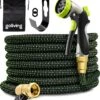 Goliving Tuinslang Flexibel - 30 Meter - Uitrekbare Tuinslang Sproeier - Tuinsproeier - Zwart - Acht Standen - Met Opbergtas -Buitentuin Winkel 1114x1200 5