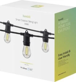 Hombli Smart Outdoor String Light 5m – Lichtsnoer Voor Buiten – Sfeerverlichting Voor In De Tuin, Balkon En Terras – Weerbestending IP65 -Buitentuin Winkel 1118x1200 8