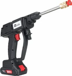 Merkloos Elektrische Accu-Hogedrukreiniger - 20Bar - Multifunctioneel Mondstuk - Draagbaar Oplaadbaar Snoerloos - Reinigingsspuitpistool - Met Rijke Accessoires - Voor Makita 18V-batterij - Voor Auto, Tuin, Terras, Raam (Zwart) -Buitentuin Winkel 1129x1200 2
