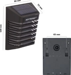 4x HOFTRONIC Dono - Solar Wandlamp Buiten - IP65 Waterdicht - Wintersolar Technologie Monokristal Zonnepaneel - 3000K Warm Wit (sfeervol) - Solar Tuinverlichting Zonne Energie 18 4x HOFTRONIC Dono - Solar Wandlamp Buiten - IP65 Waterdicht - Wintersolar Technologie Monokristal Zonnepaneel - 3000K Warm Wit (sfeervol) - Solar Tuinverlichting Zonne Energie -Buitentuin Winkel 1135x1200 3