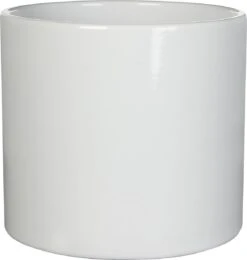Mica Decorations Era Bloempot - H26 X Ø28 Cm - Wit