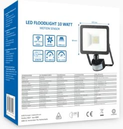 ELRO LF60 Design LED Buitenlamp Met Bewegingssensor - 10W – 800LM – IP54 Waterdicht - Zwart 30 ELRO LF60 Design LED Buitenlamp Met Bewegingssensor - 10W – 800LM – IP54 Waterdicht - Zwart -Buitentuin Winkel 1139x1200 6