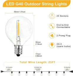 Merkloos Setilo - Lichtsnoer Buiten - Slinger Lampjes - Lichtslinger - Tuinverlichting - 7.6m, 25 LED Lampjes - 2 Reservelampjes - Met Stekker Op Netstroom - Meerdere Lichtsnoeren Connecteerbaar - Warm Wit - Wordt Niet Warm 11 Merkloos Setilo - Lichtsnoer Buiten - Slinger Lampjes - Lichtslinger - Tuinverlichting - 7.6m, 25 LED Lampjes - 2 Reservelampjes - Met Stekker Op Netstroom - Meerdere Lichtsnoeren Connecteerbaar - Warm Wit - Wordt Niet Warm -Buitentuin Winkel 1141x1200 3