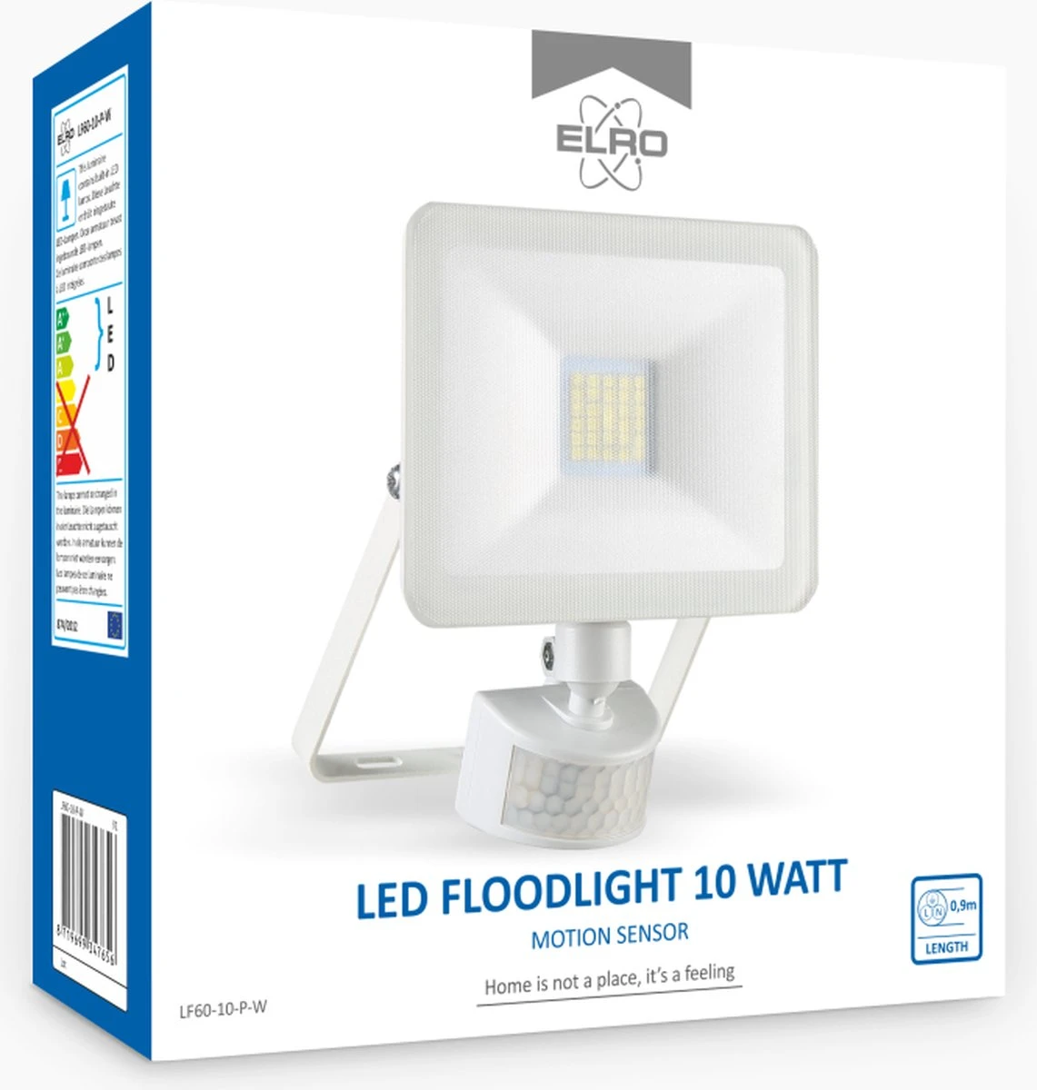 ELRO LF60 Design LED Buitenlamp Met Bewegingssensor - 10W – 800LM – IP54 Waterdicht - Wit 12 ELRO LF60 Design LED Buitenlamp Met Bewegingssensor - 10W – 800LM – IP54 Waterdicht - Wit - Afbeelding 10