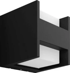 Philips Hue Fuzo Muurlamp - Warmwit Licht - Zwart - Smal - Gesloten -Buitentuin Winkel 1147x1200 6