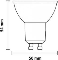 Tuinspot Marseille + LED Spot GU10 Lybardo | 4.6 Watt | 2700K Warm Wit | IP65 | Mat Zwart -Buitentuin Winkel 1163x1200 6