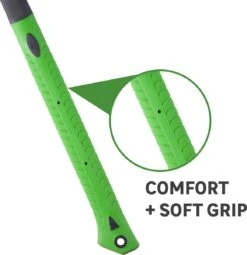 GEOLIA - Bijl - Bijl - Staal - Glasvezelsteel - 3kg Met Een Stalen Kop Van 2,5 Kg - Bijlen - Grote Bijl - Kloofhamer - Kloofbijl - Kloofbijl -Buitentuin Winkel 1164x1200 2