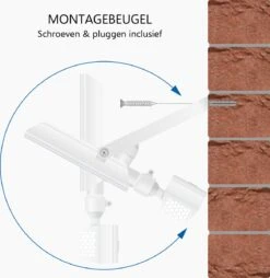 ELRO LF60 Design LED Buitenlamp Met Bewegingssensor - 10W – 800LM – IP54 Waterdicht - Wit 22 ELRO LF60 Design LED Buitenlamp Met Bewegingssensor - 10W – 800LM – IP54 Waterdicht - Wit -Buitentuin Winkel 1168x1200 8