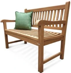 Merkloos TIERRA | Tuinbank Van Teak Comfort Plus + | 150 Cm - 3-Persoons / 3-Zits | Naturel / Original | BONANY Luxe | Geschuurd & Olie Op Waterbasis | Klassiek & Traditioneel | Stevig | Tuinzetel | Bank Voor Tuin -Buitentuin Winkel 1171x1200