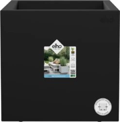 Elho Vivo Next Vierkant 40 - Plantenbak Voor Binnen & Buiten - Ø 39.0 X H 37.9 Cm - Zwart/Living Black -Buitentuin Winkel 1176x1200 10