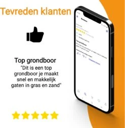 Grondboor Voor Boormachine - 8x25 Cm - Zwart -Buitentuin Winkel 1176x1200 2