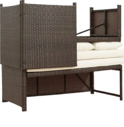 Teamson Home 3-Delig Hoek Loungeset - Tuinmeubelen - Tuinbank - Omvat Tafel En Kussens - Rotan - Bruin/Wit 21 Teamson Home 3-Delig Hoek Loungeset - Tuinmeubelen - Tuinbank - Omvat Tafel En Kussens - Rotan - Bruin/Wit -Buitentuin Winkel 1177x1200 4