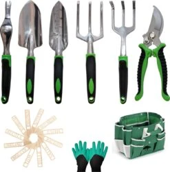 Djambo Tuingereedschap Set 8-delig Tuinsetje Met 15 Unieke Bamboe Plantetiketten In 1 Draagtas - Compleet Tuingereedschap Voor De Tuinliefhebbers -Buitentuin Winkel 1180x1200 7