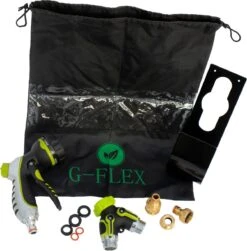 G-Flex Flexibele Tuinslang - Waterslang - 8 Verschillende Sproeistanden - Inclusief Opbergtas/splitter/Koppelstuk/Houder/Rubbers - 30 Meter -Buitentuin Winkel 1181x1200 5