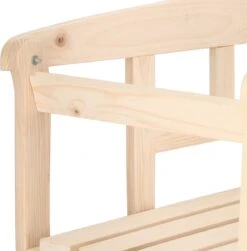 Merkloos Springos Tuinbank | Tuinbankje | Zitbank Buiten | Naaldhout | 119 X 78 X 45 Cm | Licht -Buitentuin Winkel 1183x1200 1