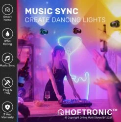 Hoftronic Smart Cupo - LED Wandlamp Up & Down Smart - RGBWW 16,5 Miljoen Kleuren - 6 Watt 600 Lumen - Zwart - Gevellamp Met Music Sync - IP54 Waterdicht - Geschikt Als Wandlamp Buiten, Wandlamp Badkamer En Wandlamp Binnen - 3 Jaar Garantie 29 Hoftronic Smart Cupo - LED Wandlamp Up & Down Smart - RGBWW 16,5 Miljoen Kleuren - 6 Watt 600 Lumen - Zwart - Gevellamp Met Music Sync - IP54 Waterdicht - Geschikt Als Wandlamp Buiten, Wandlamp Badkamer En Wandlamp Binnen - 3 Jaar Garantie -Buitentuin Winkel 1184x1200 9