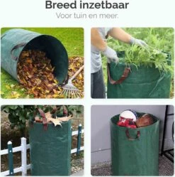 Goliving Tuinafvalzak - Set Van 2- Tuinafvalzakken Opvouwbaar - Tuinzak - Tuinafvalemmer - 2x 280 Liter - Groen 15 Goliving Tuinafvalzak - Set Van 2- Tuinafvalzakken Opvouwbaar - Tuinzak - Tuinafvalemmer - 2x 280 Liter - Groen -Buitentuin Winkel 1189x1200 1