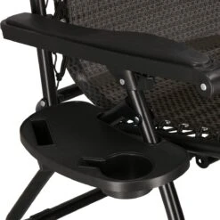 Springos Tuinstoel | Ligstoel | Opvouwbaar | Verstelbaar | Ergonomische Hoofdsteun | Bruin / Zwart -Buitentuin Winkel 1198x1200 4