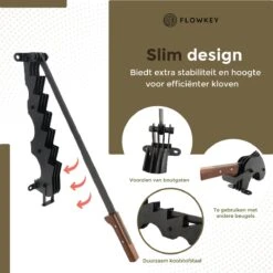 Flowkey® Houtklover XL - Houtsplijter Bijl - Houtkliever Kloofwig Gietijzer - Voor Hout & Aanmaakhout - Inclusief Gratis Bevestigingsset -Buitentuin Winkel 1199x1200 11