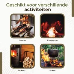 Flowkey® Houtklover XL - Houtsplijter Bijl - Houtkliever Kloofwig Gietijzer - Voor Hout & Aanmaakhout - Inclusief Gratis Bevestigingsset -Buitentuin Winkel 1199x1200 14