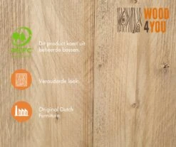 Wood4you - Tuinbank - Ameland - 'Doe Het Zelf' Bouwpakket Steigerhout 152Lx72Hx57D Cm - Incl Kussen -Buitentuin Winkel 1200x1005 2