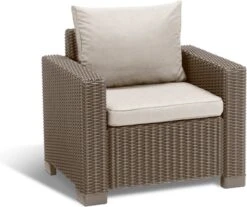 Allibert California Loungeset - 5 Personen - Cappuccino -Buitentuin Winkel 1200x1005 9