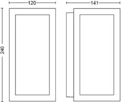 Philips Hue Impress Muurlamp - Wit En Gekleurd Licht - Zwart - Smal -Buitentuin Winkel 1200x1010 6