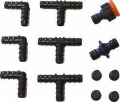 Meisterhome ® - 30 Meter - Druppelslang - Druppelsystemen - Zweetslang - Bewatering - Bewateringssysteem - Druppelsysteem - Irrigatie Set - 70% Waterbesparing - Druppelaars - Tuin, Gras, Planten - Met 38 Hulpstukken Voor Vast Zetten En Verlengen -Buitentuin Winkel 1200x1014 7