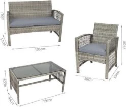 Merkloos Tuin Loungeset Grijs / Bruin - Lounge Set Tuin - Relax Bank - Lounge Bank Tuin - Tuinbank - Loungebank - Tuinset/ Loungebank - Tuinset - Tuinstoel - Loungeset - Rattan Tuinmeubilair - Poly Rotan Tuinmeubelen - Grijs / Bruin 11 Merkloos Tuin Loungeset Grijs / Bruin - Lounge Set Tuin - Relax Bank - Lounge Bank Tuin - Tuinbank - Loungebank - Tuinset/ Loungebank - Tuinset - Tuinstoel - Loungeset - Rattan Tuinmeubilair - Poly Rotan Tuinmeubelen - Grijs / Bruin -Buitentuin Winkel 1200x1018 2