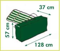 Nature - Tuinmeubelhoes - Beschermhoes Voor Tuinkussens - H57 X 128 X 37cm -Buitentuin Winkel 1200x1022 1