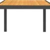 VidaXL Tuintafel 150x90x75 Cm Poly Rattan En Acaciahout Zwart -Buitentuin Winkel 1200x1023 2