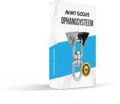 AVINT GOODS RVS Ophangsysteem Plafondhaak Bokszak – Schroefhaak & Ophanghaak Hangstoel – Muurhaak Binnen & Buiten - 550KG -Buitentuin Winkel 1200x1038