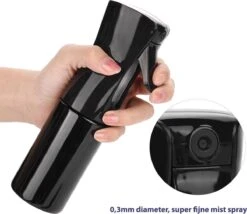 Hairspray - Mist Haarspray - 300ml - Zwart - Waterspuit - Water Verstuiver - -Buitentuin Winkel 1200x1041 1