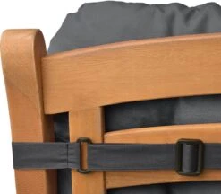 Beautissu Flair NL – Set Van 2 Tuinkussen Lage Rug Antraciet – 100x50 Cm – Zitkussen Matraskussen Voor Tuin Meubelen -Buitentuin Winkel 1200x1051