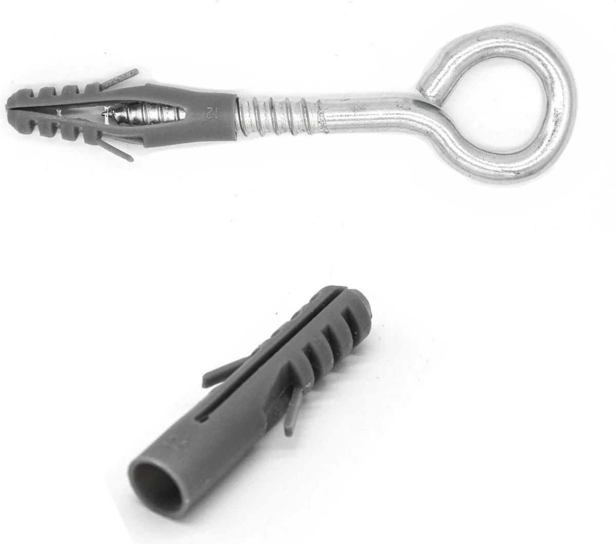 Metalen Ophangset Tot 160kg - Massieve Bevestiging Set Voor Hangstoel Hangmat - Plafond Wand Montage 4 Metalen Ophangset Tot 160kg - Massieve Bevestiging Set Voor Hangstoel Hangmat - Plafond Wand Montage - Afbeelding 2