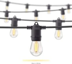 Hombli Smart Outdoor String Light 5m – Lichtsnoer Voor Buiten – Sfeerverlichting Voor In De Tuin, Balkon En Terras – Weerbestending IP65 -Buitentuin Winkel 1200x1063 2