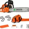 TIMBERPRO - Kettingzaag - 62 Cc - Benzine - Zwaardlengte 50 Cm - Met Transportzak - Met 2e Ketting -Buitentuin Winkel 1200x1072 2