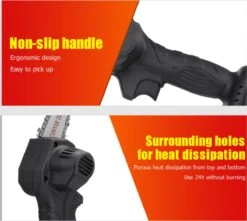 Violeworks® Accu Kettingzaag - Snoeizaag - Mini Kettingzaag - Handkettingzaag - Ook Voor Makita - Elektrische Kettingzaag - Elektrische Snoeischaar - Op Batterij - 2900 MAh - 1080W - 88V -Buitentuin Winkel 1200x1075 3