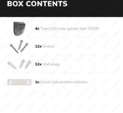 4x HOFTRONIC Tropo - Solar Wandlamp Buiten - IP65 Waterdicht - Wintersolar Technologie Monokristal Zonnepaneel - 3000K Warm Wit (sfeervol) - Solar Tuinverlichting Op Zonne Energie -Buitentuin Winkel 1200x1102 3