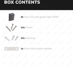 4x HOFTRONIC Dono - Solar Wandlamp Buiten - IP65 Waterdicht - Wintersolar Technologie Monokristal Zonnepaneel - 3000K Warm Wit (sfeervol) - Solar Tuinverlichting Zonne Energie 17 4x HOFTRONIC Dono - Solar Wandlamp Buiten - IP65 Waterdicht - Wintersolar Technologie Monokristal Zonnepaneel - 3000K Warm Wit (sfeervol) - Solar Tuinverlichting Zonne Energie -Buitentuin Winkel 1200x1102 4