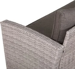 Beliani VITERBO - Loungeset Voor 8 - Grijs - PE Rotan -Buitentuin Winkel 1200x1108 3