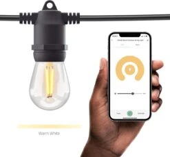 Hombli Smart Outdoor String Light 5m – Lichtsnoer Voor Buiten – Sfeerverlichting Voor In De Tuin, Balkon En Terras – Weerbestending IP65 -Buitentuin Winkel 1200x1113 11